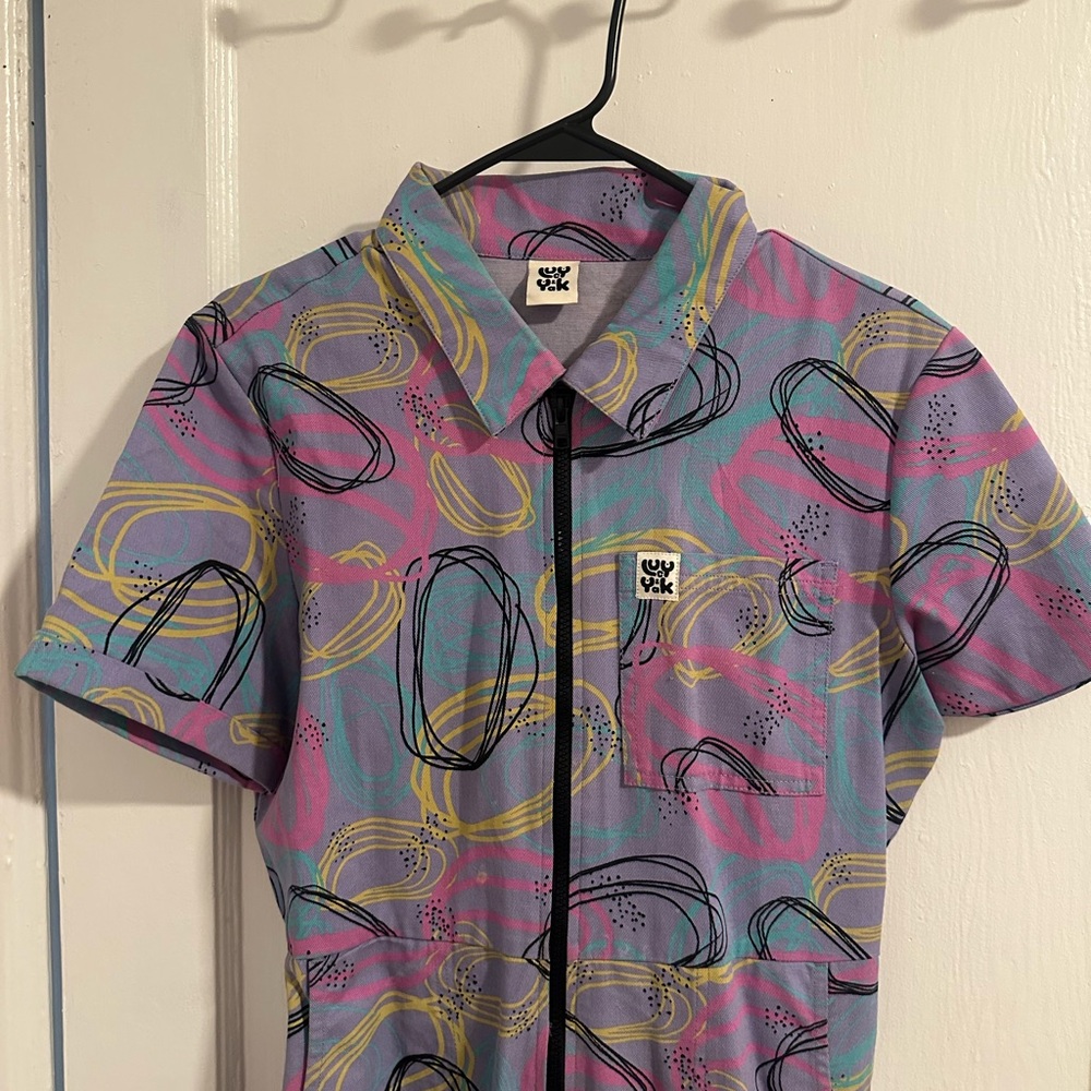 SOLD DO NOT BUY Lucy and Yak multi colored patterned jumpsuit